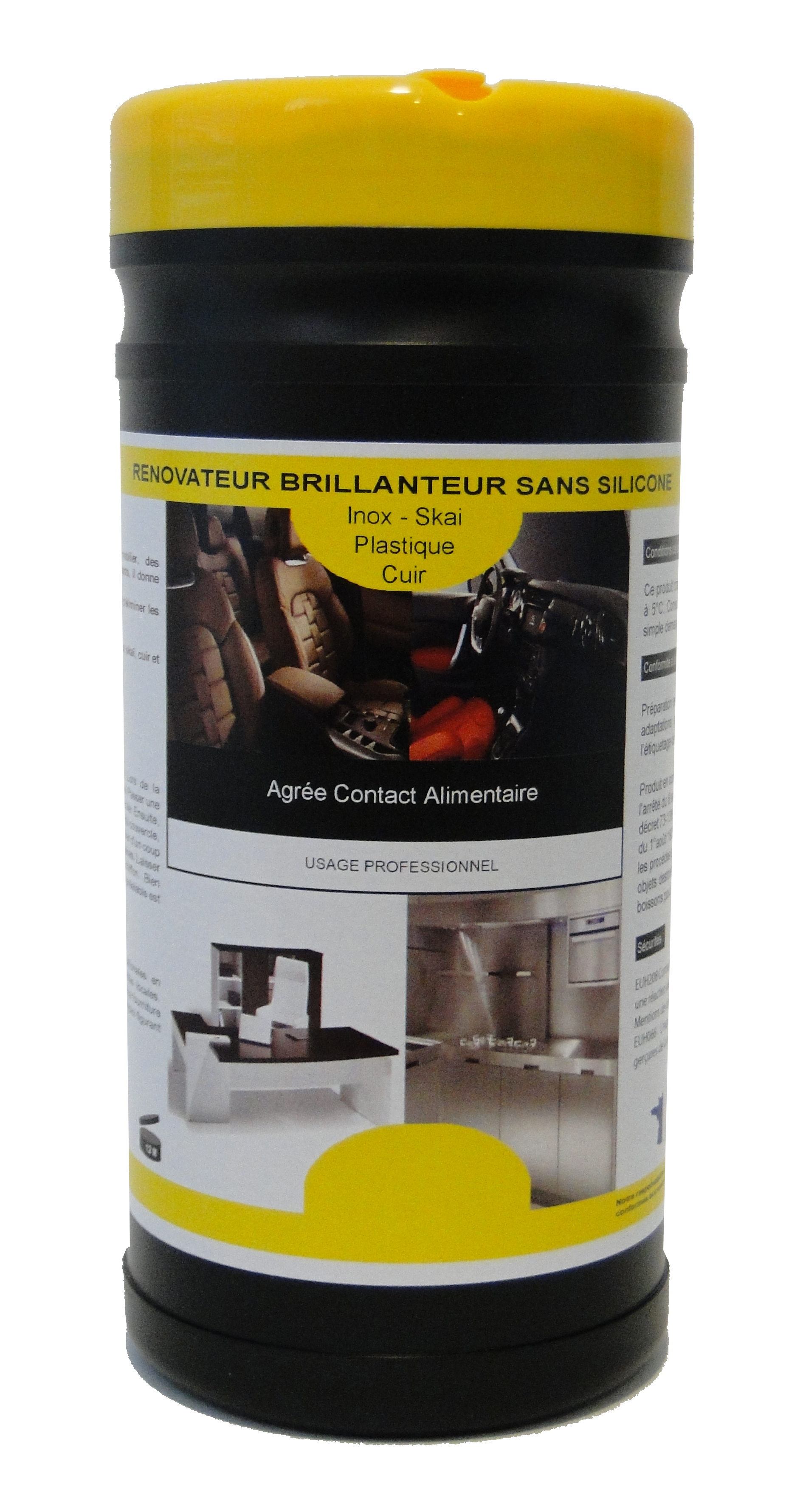 LINGETTES IMPRÉGNÉES SPÉCIAL INTERIEUR