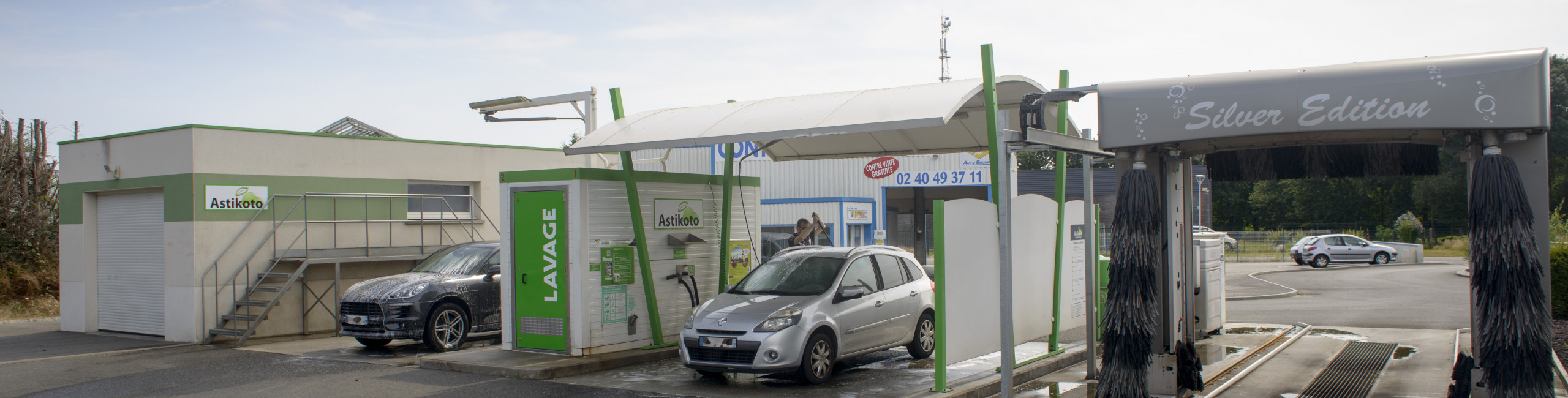 Station de lavage à Le Cellier