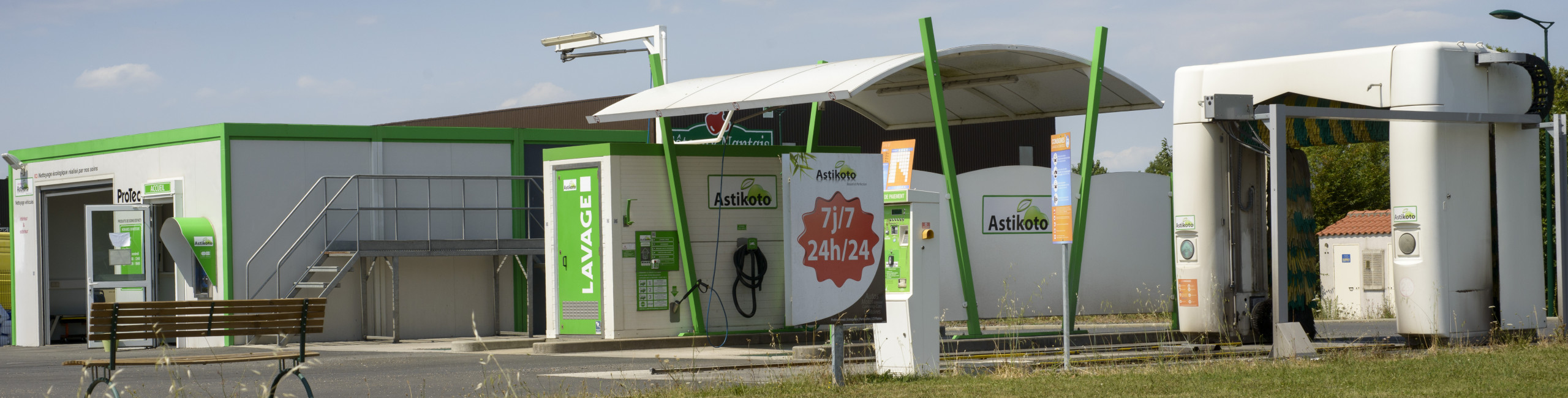 Station de lavage à Remouillé