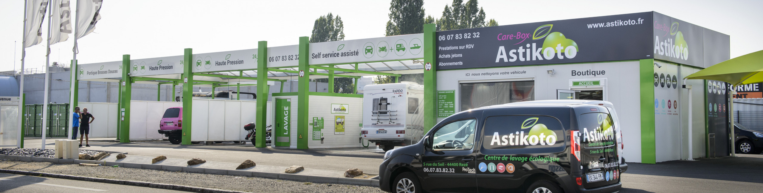 Station de lavage à Rezé