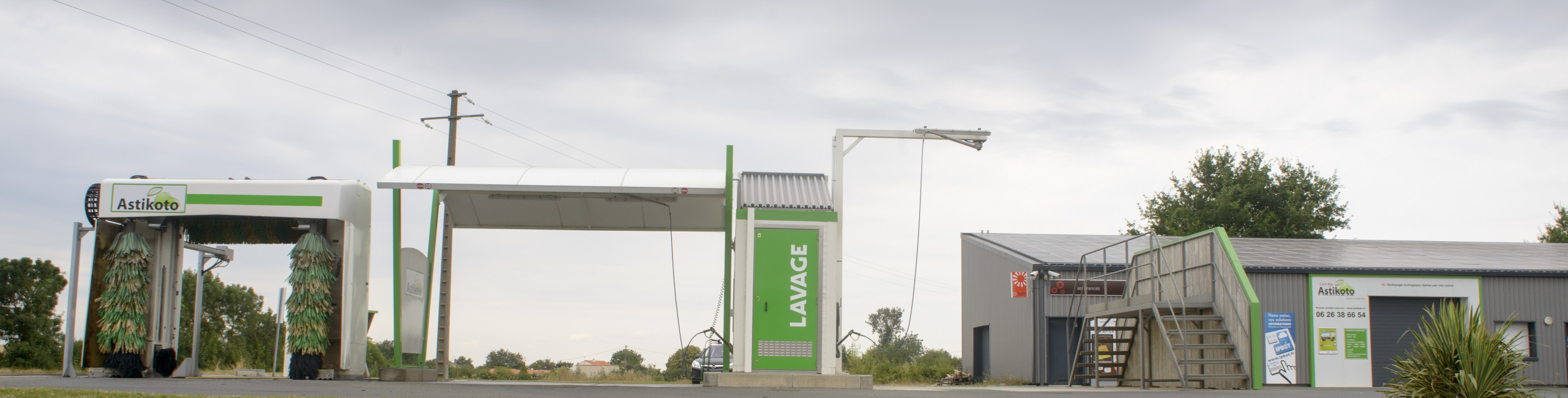 Station de lavage à Saint-Laurent-des-Autels