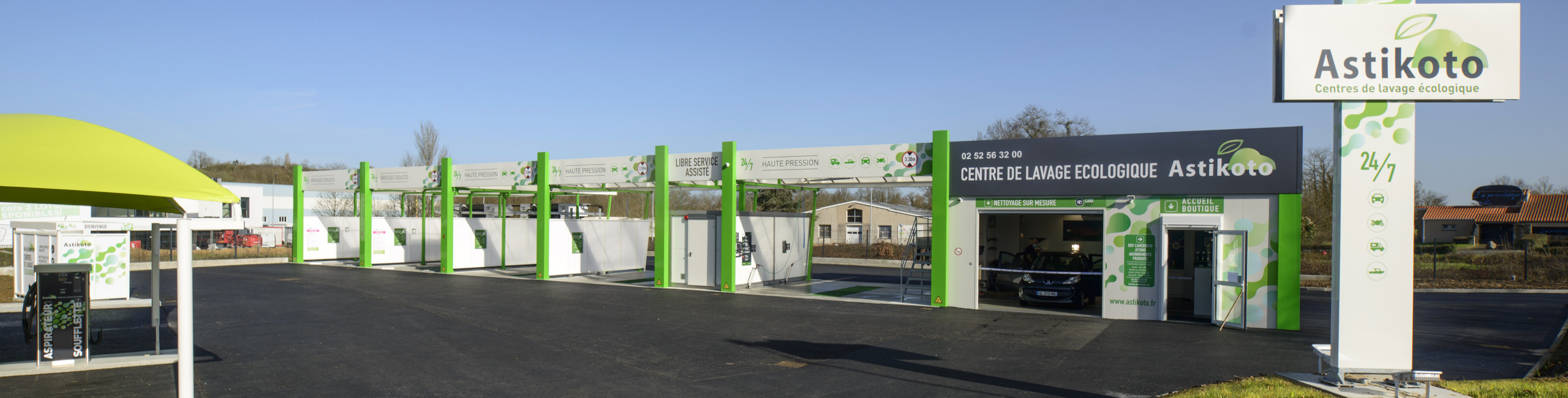 Station de lavage à Cholet